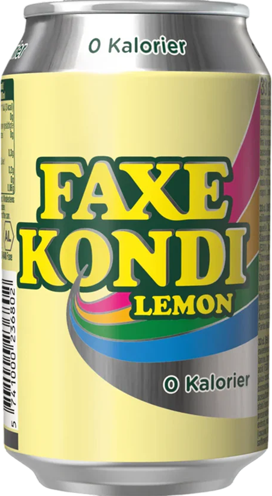 Faxe Kondi Zitrone Zero - 33 cl Dose