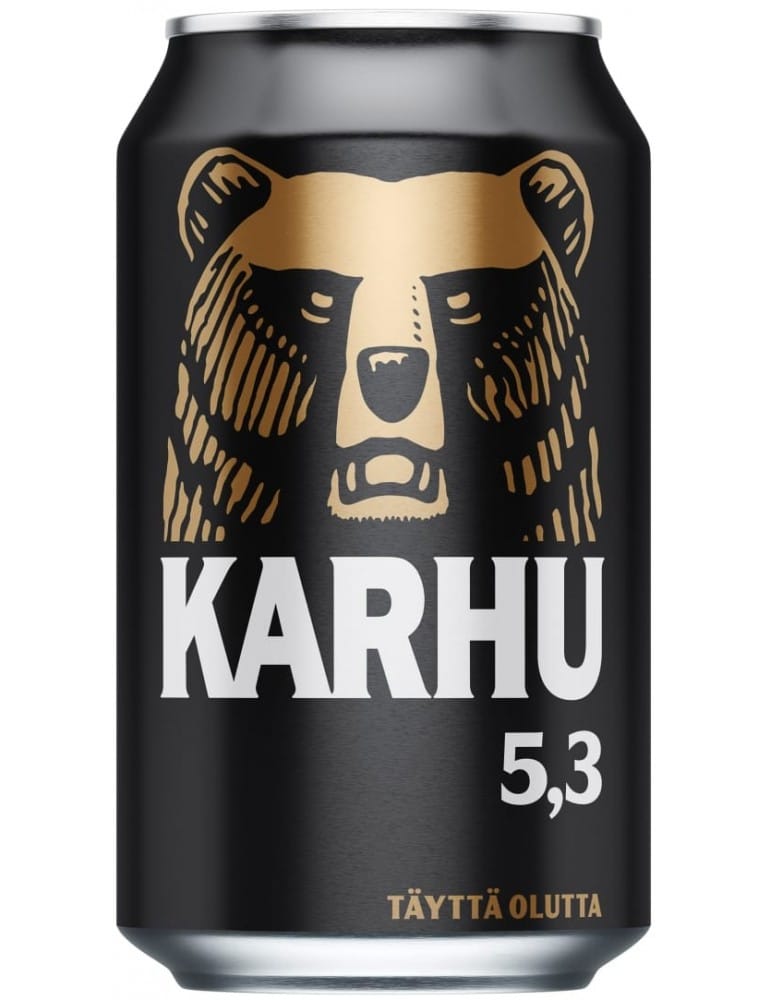 Karhu Bär Lager 5,3% - 24 x 33 cl Dose