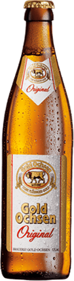 Gold Ochsen Original 5.1% - 20 x 50 cl boîte Gold Ochsen Original 5.1% - 20 x 50 cl boîte