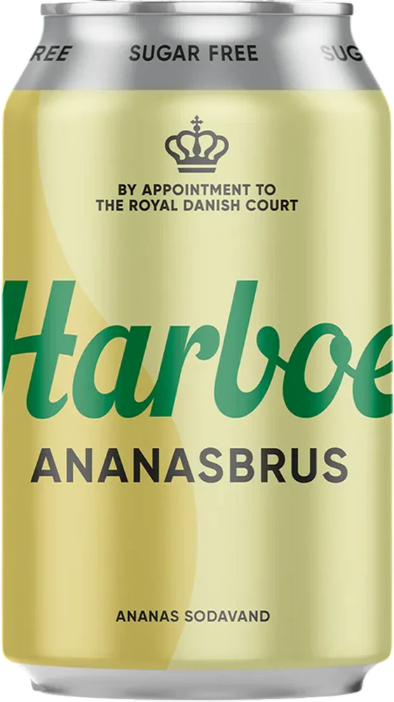 Harboe Ananas Zero - 33 cl Dose
