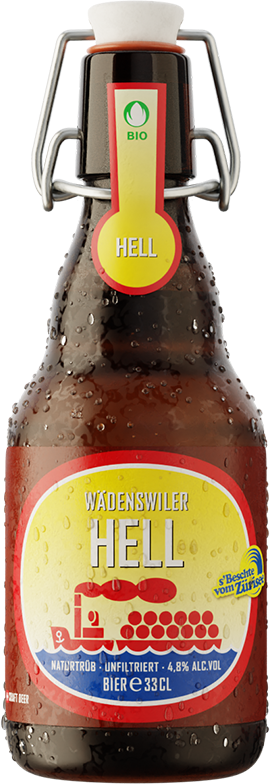 Wädenswiler Hell 4,8% - 20 x 33 cl MW Bügel