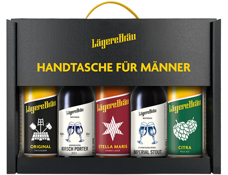 Lägere Bräu Männer Handtasche Master