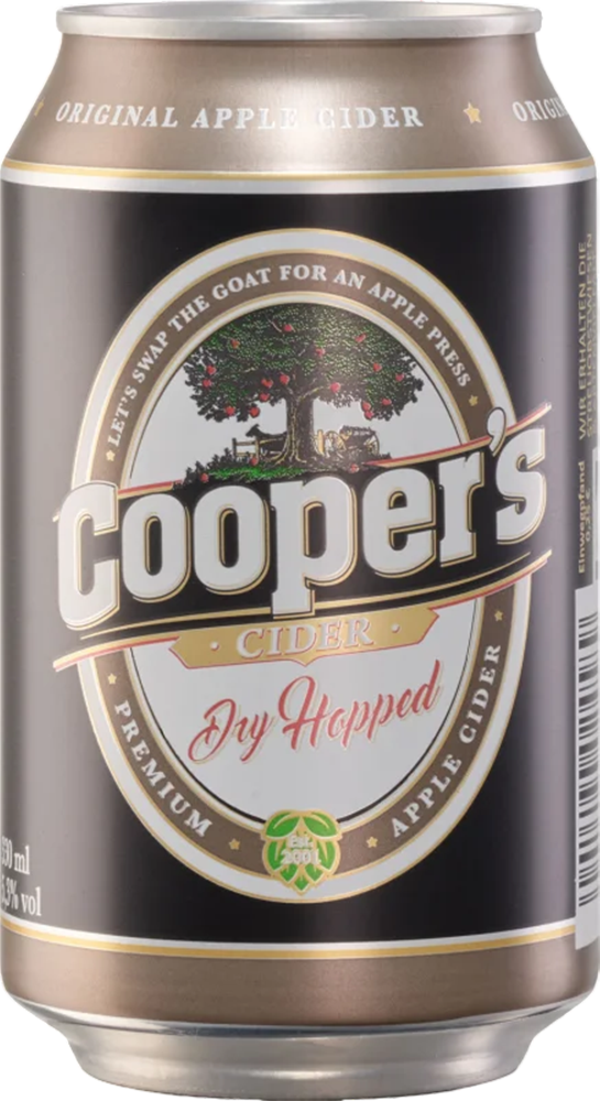 Coopers Original Cider 5,3% - Lattina da 33 cl