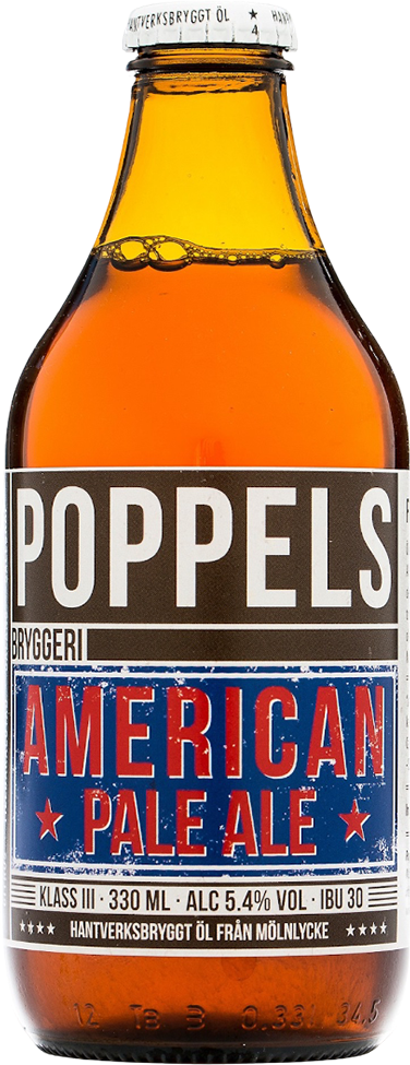 Poppels American Pale Ale 5.4% - 33 cl