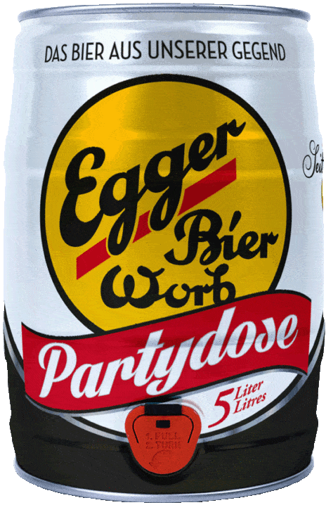 Egger Lager Bier Party Dose 5 Liter ( ab Mitte Juli 2022 lieferbar )