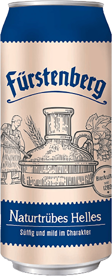 Fürstenberg Hell Naturtrüb 4.9% - 24 x 50 cl boîte Fürstenberg Hell Naturtrüb 4.9% - 24 x 50 cl boîte