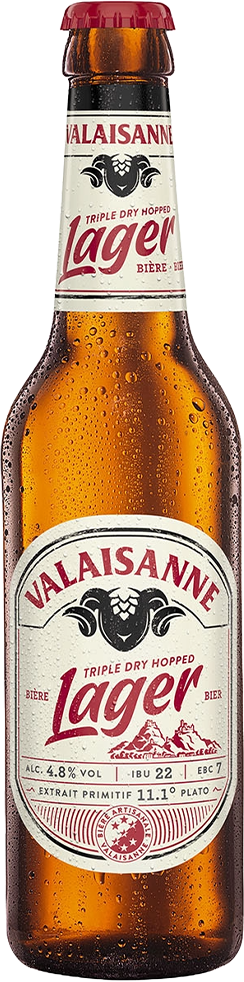 Valaisanne Lager 4.8% - 24 x 33 cl MW