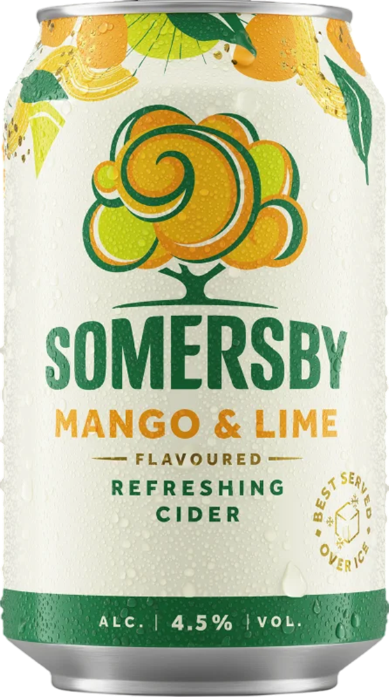Somersby Mango & Lime 4.5% - 33 cl Dose