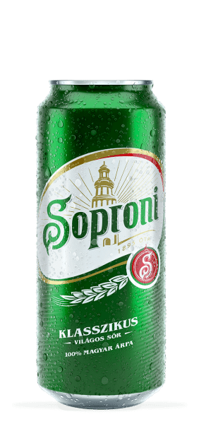 Soproni Klasszikus Classic helles 4,5% - 24 x 50 cl Dose