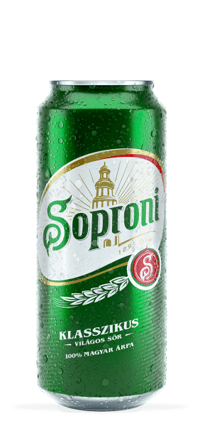 Soproni Klasszikus Classic helles 4,5% - 24 x 50 cl Dose Soproni Klasszikus Classic helles 4,5% - 24 x 50 cl Dose