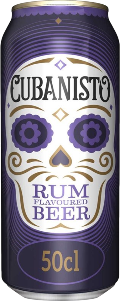 Cubanisto Rum flavoured Beer 5,9% - 24 x 50 cl canette Cubanisto Rum flavoured Beer 5,9% - 24 x 50 cl canette