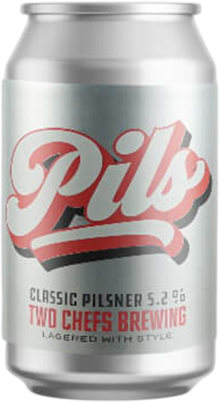 Two Chefs Classic Pilsner 5.2% - 33 cl Dose
