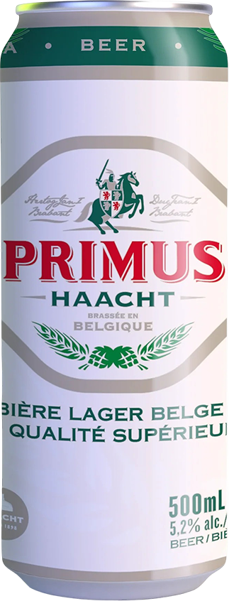 Haacht Primus Lager 5.2% - 50 cl Dose