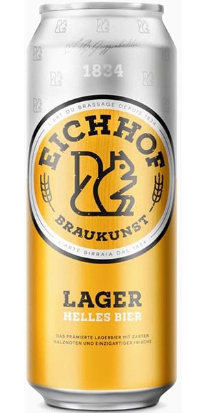 Eichhof Lager 4,8% - 24 x 50 cl Dose