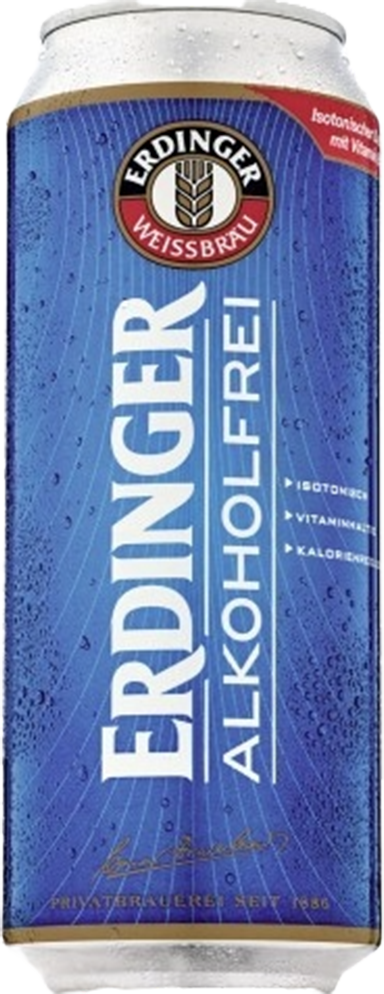 Erdinger Alkoholfrei - 50 cl Dose Erdinger Alkoholfrei - 50 cl Dose