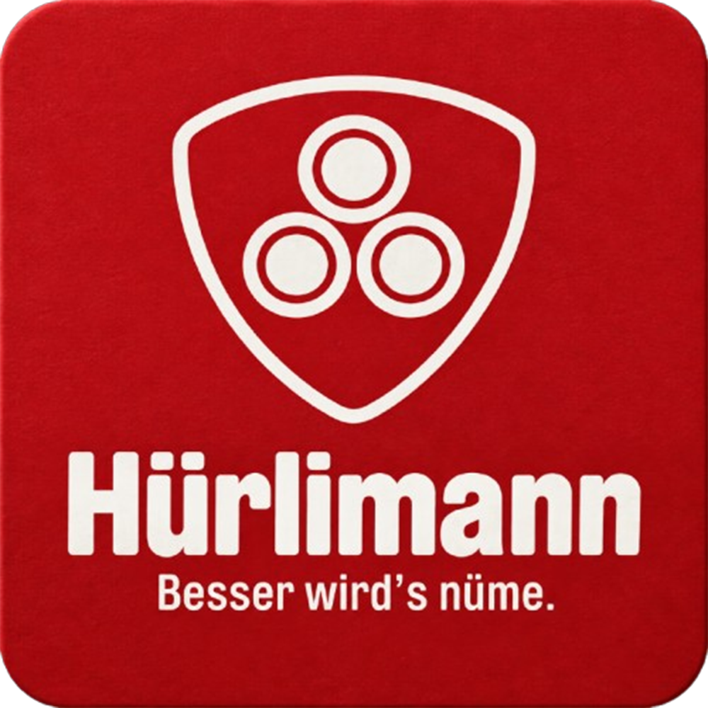 Hürlimann Bierdeckel - 100 Stück