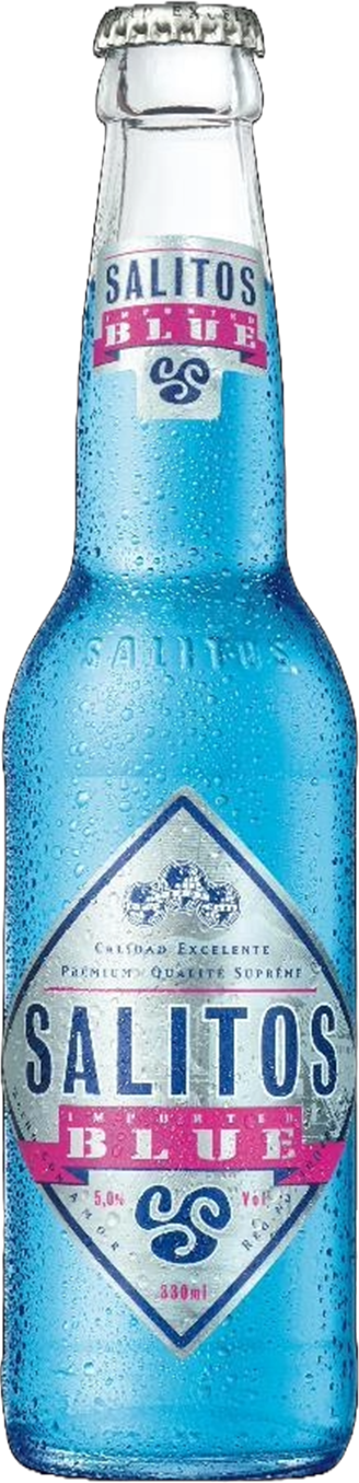 Salitos Blue 5% - 24 x 33 cl Salitos Blue 5% - 24 x 33 cl