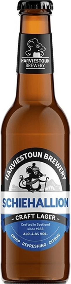 Harviestoun Schiehallion Lager 4.8% - 24 x 33 cl Harviestoun Schiehallion Lager 4.8% - 24 x 33 cl