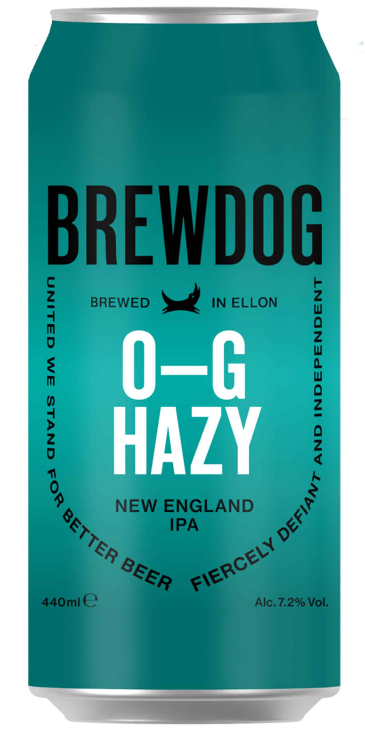 BrewDog O-G Hazy Jane 7.2% Vol. 12 x 44 cl Dose Schottland