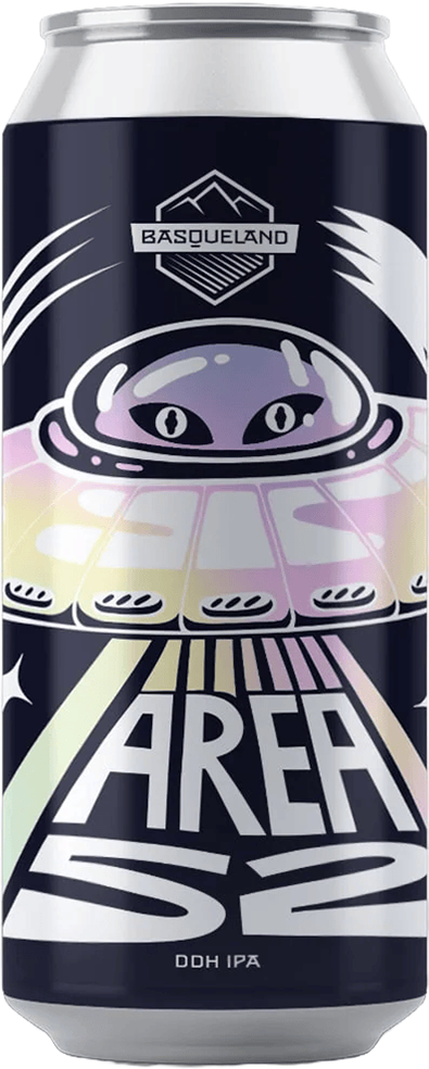 Basqueland Area 52 IPA 6.5% - 16 x boîte de 44 cl Basqueland Area 52 IPA 6.5% - 16 x boîte de 44 cl