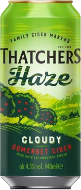 Thatchers Haze Cider 4% - 44 cl Dose Thatchers Haze Cider 4% - 44 cl Dose