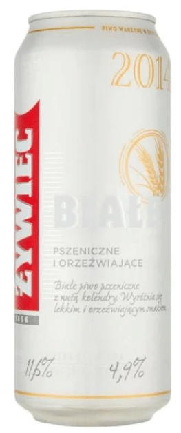 Zywiec Biale Weissbier 5,2% - 24 x 50 cl Dose