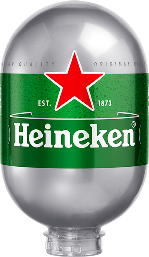 Heineken Lager Blade Tank - 8 litres Heineken Lager Blade Tank - 8 litres
