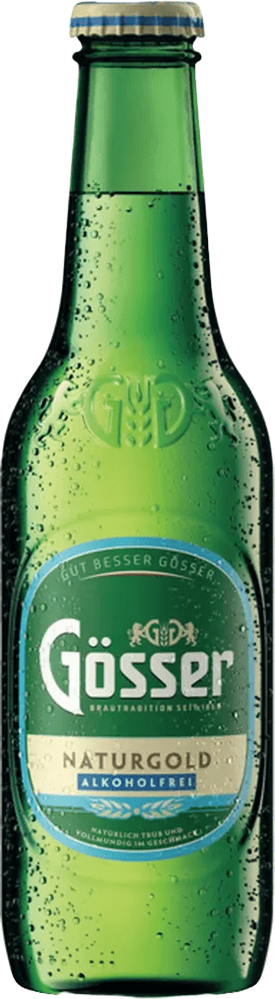 Gösser NaturGold Alkoholfrei - 12 x 33 cl