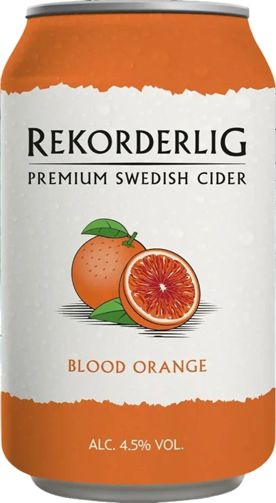 Rekorderlig Blood Orange Cider 4.5% - Lattina da 33 cl