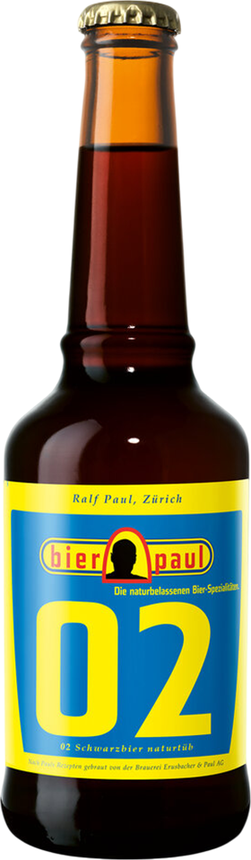 Bière Paul 02 Schwarzbier naturtrüeb 5,0% - 20 x 33 cl Bière Paul 02 Schwarzbier naturtrüeb 5,0% - 20 x 33 cl