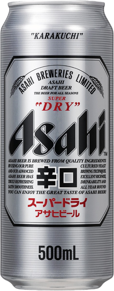 Asahi Super Dry 50 cl Dose