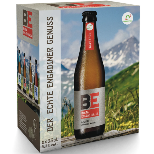 Bieraria BE Edelweiss Weizen 5,3% 6 x 33 cl