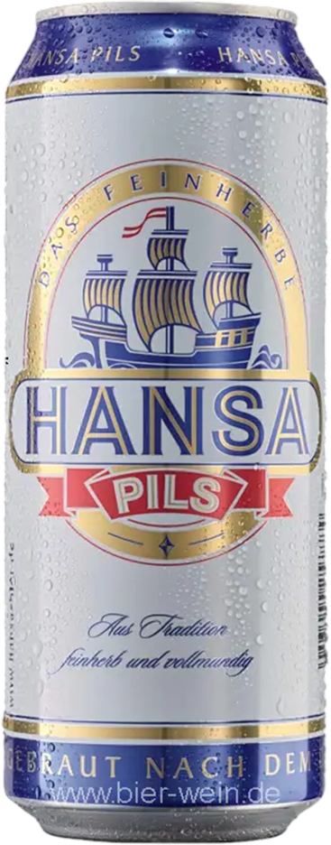 Hansa Pils 4.8% - 50 cl Dose