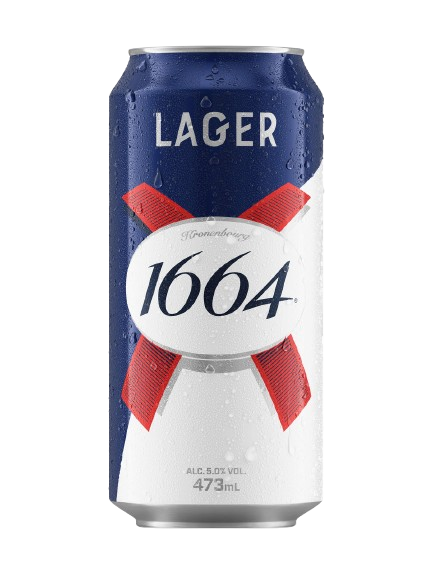 Kronenbourg 1664 Lager 5,5 % - Canettes de 50 cl