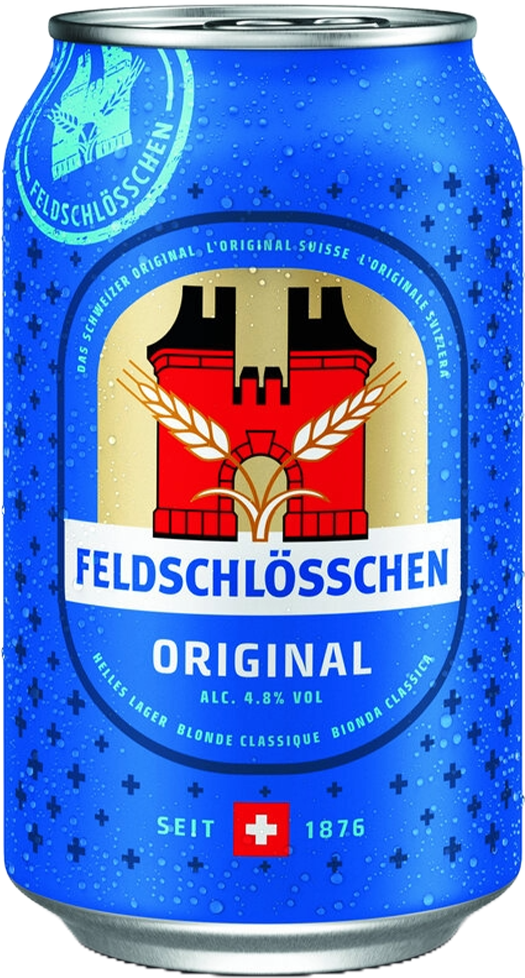 Feldschlösschen Original 4.8% - 6 x 33 cl Dose Feldschlösschen Original 4.8% - 6 x 33 cl Dose