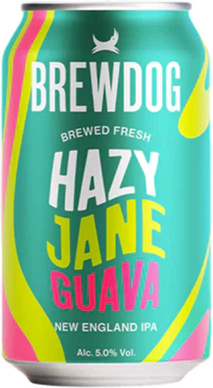 BrewDog Hazy Jane Guava 5% - 33 cl Dose
