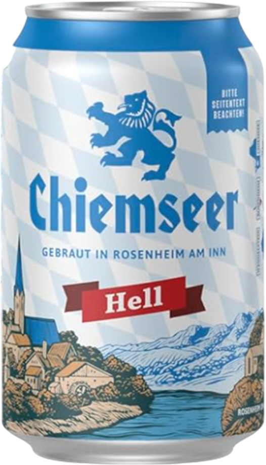 Chiemseer Hell 4.8 % - 33 cl Dose