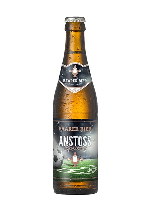 Baarer Bier Anstoss Spritzig 4,5% Vol 24 x 33 cl