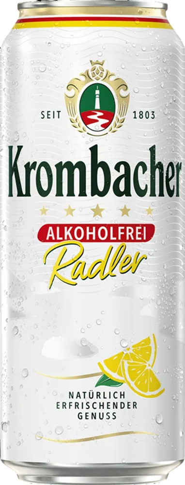 Krombacher Radler analcolico - lattina da 50 cl