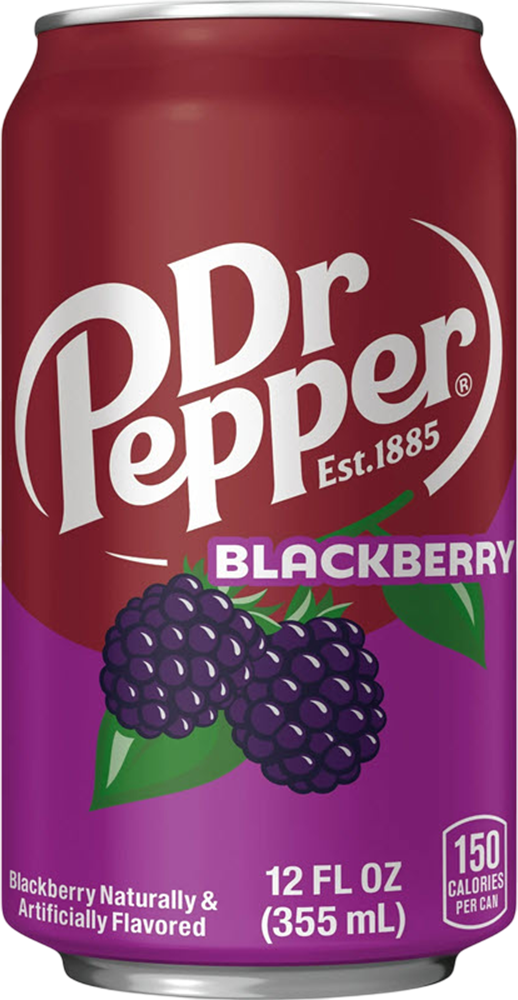 Dr. Pepper Blackberry - 35.5 cl Dose