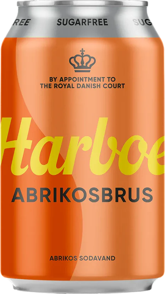 Harboe Aprikose Zero - 33 cl Dose