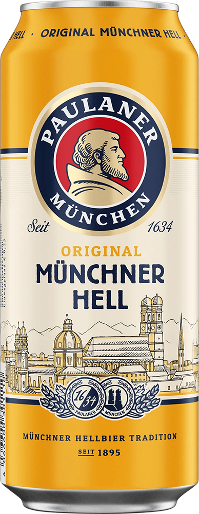 Paulaner Münchner Hell 4.9% - 24 x 50 cl Dose