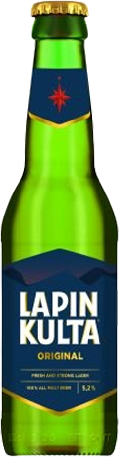 Lapin Kulta Lager 5.2% - 24 x 33 cl Lapin Kulta Lager 5.2% - 24 x 33 cl