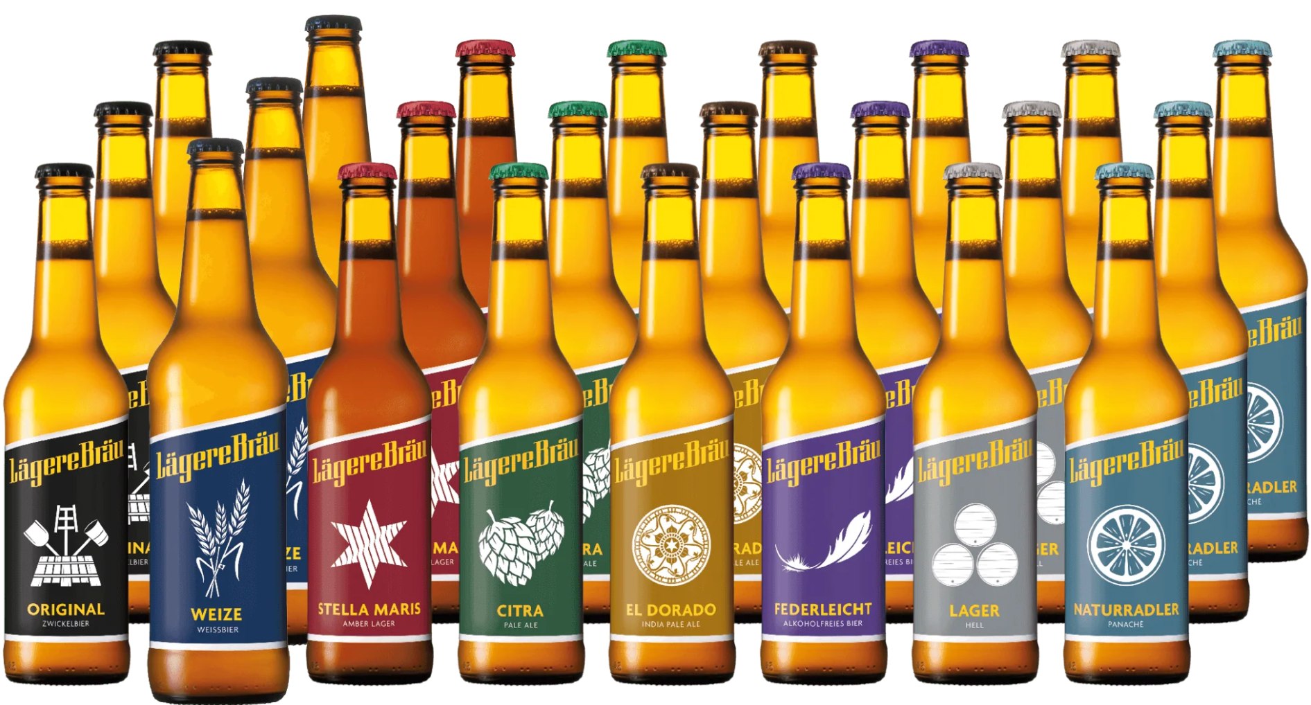 Lägere Bräu Naturradler 2.9% - 24 x 33 cl