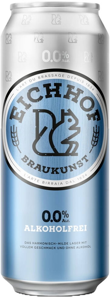 Eichhof Alkoholfrei - 6 x 50 cl Dose Eichhof Alkoholfrei - 6 x 50 cl Dose