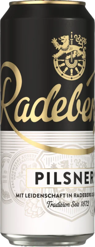 Radeberger Pils 4.8% - lattina da 50 cl