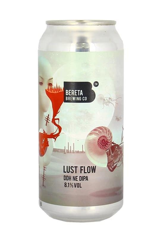 Bereta Lust Flow DDH NE DIPA 8,1% vol. 24 x 44 cl boîte Roumanie Bereta Lust Flow DDH NE DIPA 8,1% vol. 24 x 44 cl boîte Roumanie