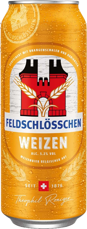 Feldschlösschen Weizen 5.2% - 4 x 50 cl Dose