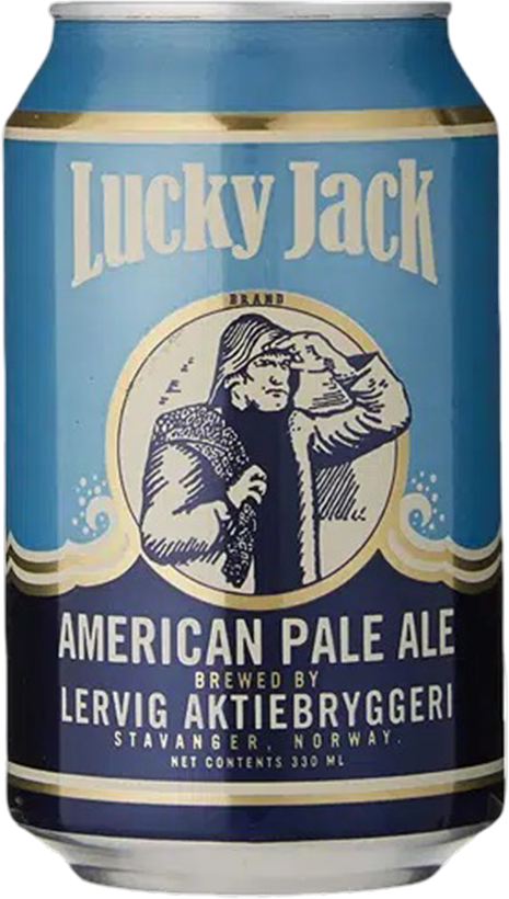 Lervig Lucky Jack America Pale Ale 4.7% - Lattina 33 cl