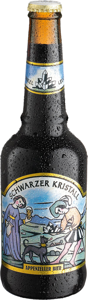 Appenzeller Schwarzer Kristall 6.3% - 33 cl